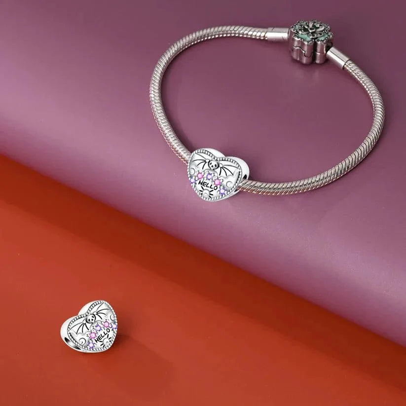 Liora Atelier Hello Halloween Heart Charm