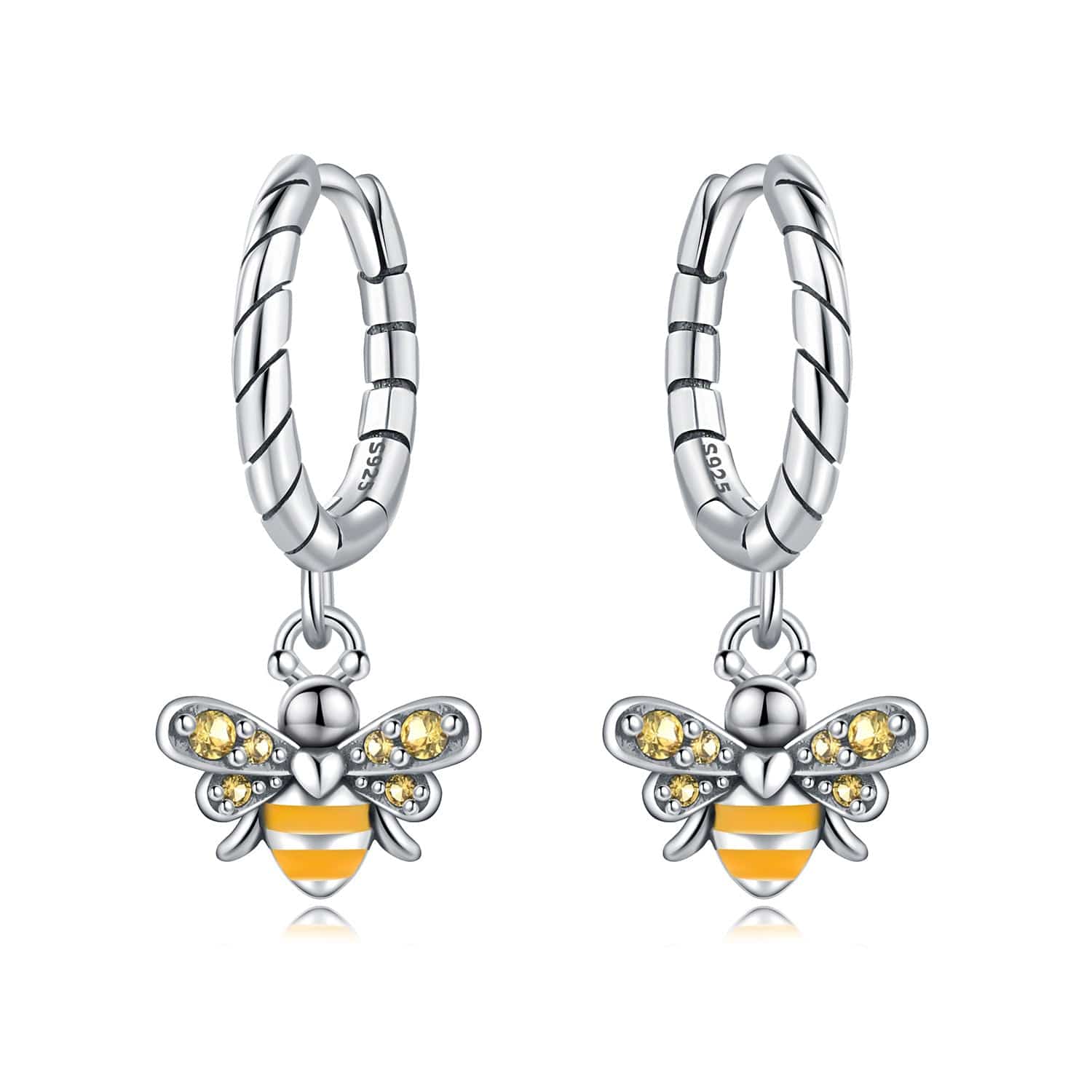 Liora Atelier Honey Bee Delight Hoop Earrings