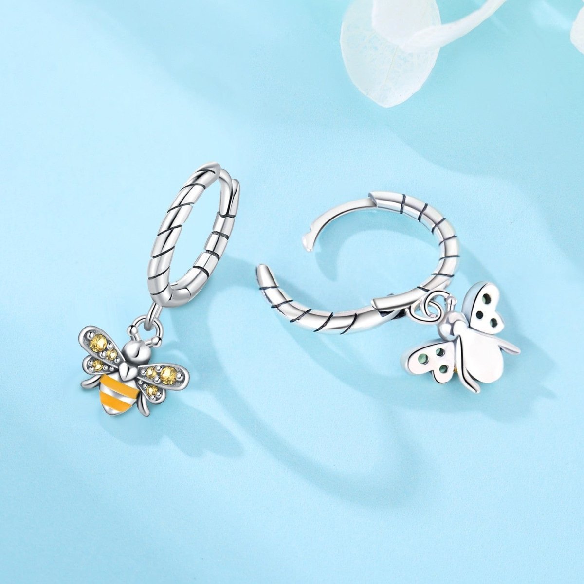 Liora Atelier Honey Bee Delight Hoop Earrings
