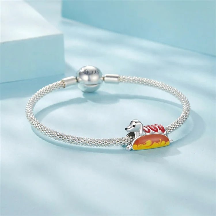 Liora Atelier Hot Dog Dachshund Charm