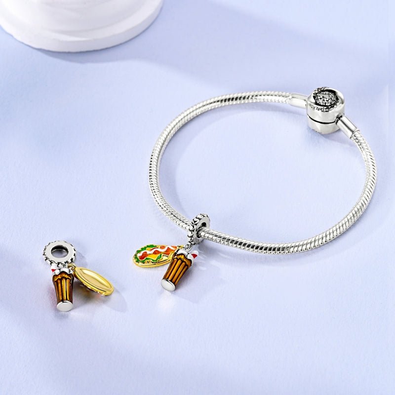 Liora Atelier Hot Dog & Soda Dangle Charm