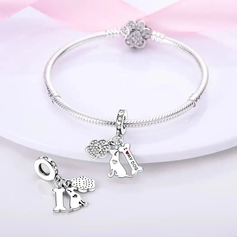 Liora AtelierI Love my Dog Charm