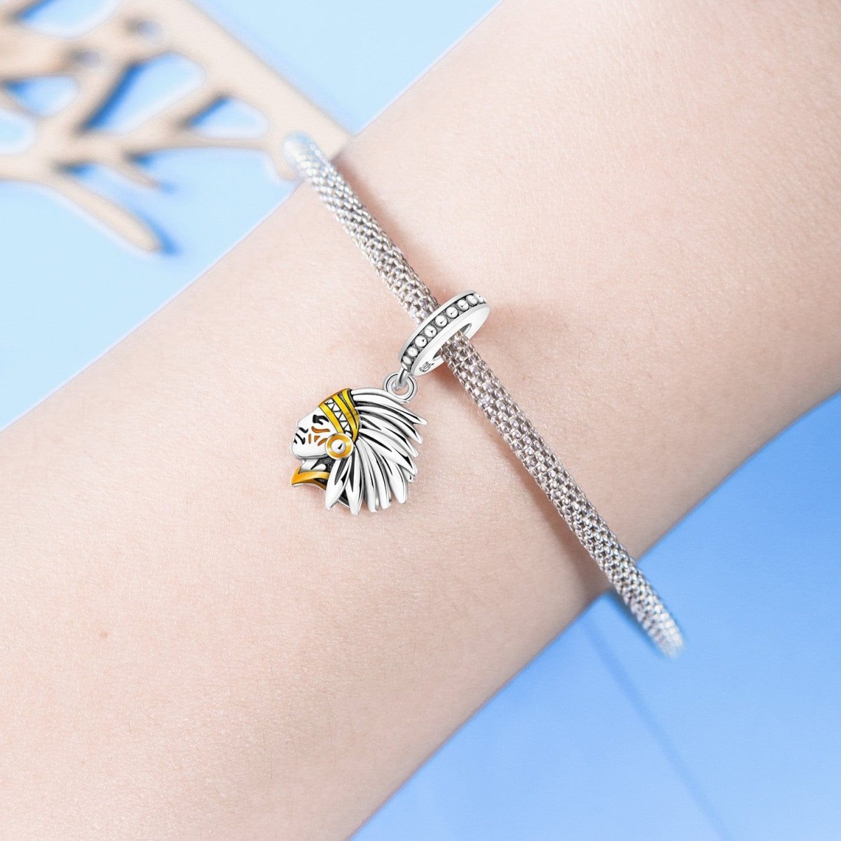 Liora Atelier Indian Headdress Charm