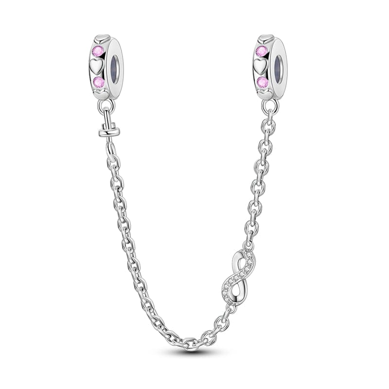Liora Atelier Infinity and Heart Safety Chain