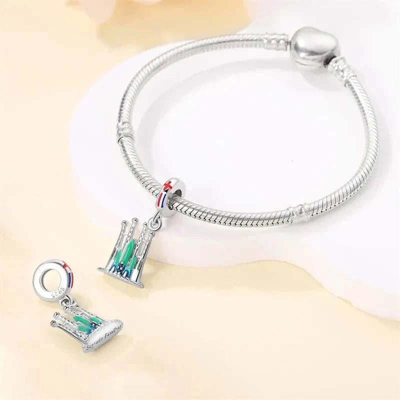 Liora Atelier La Sagrada Familia Cathedral Barcelona Luminous Dangle Charm