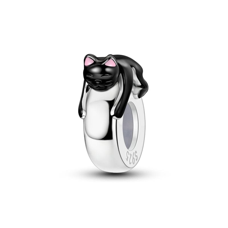 Liora Atelier Lazy Black Cat Charm