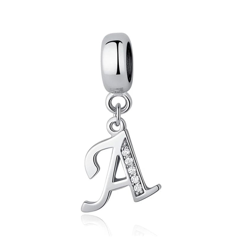 Liora Atelier Elegant Cursive Letter A~Z Alphabet Charm
