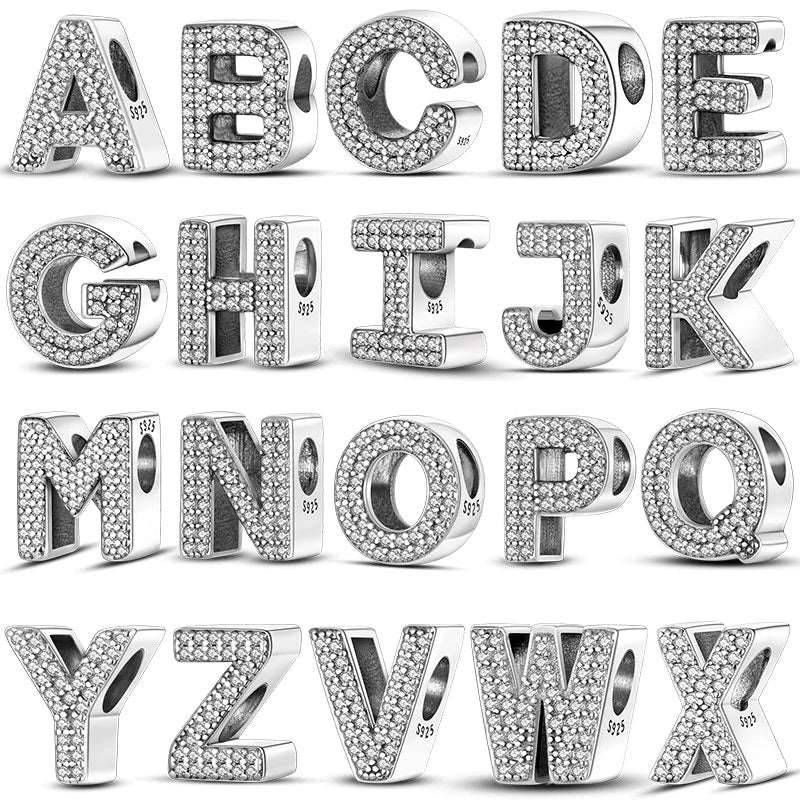 Liora Atelier Sparkling Letter A~Z Alphabet Charm