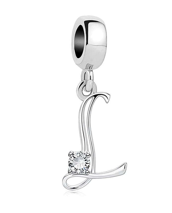 Liora Atelier Elegant Crystal Letter A~Z Alphabet Charm