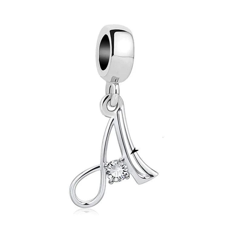 Liora Atelier Elegant Crystal Letter A~Z Alphabet Charm