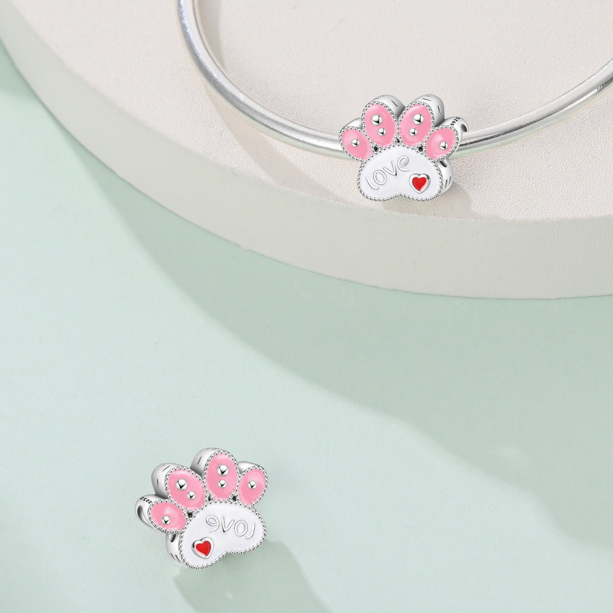 Liora Atelier Love Paw Print Charm