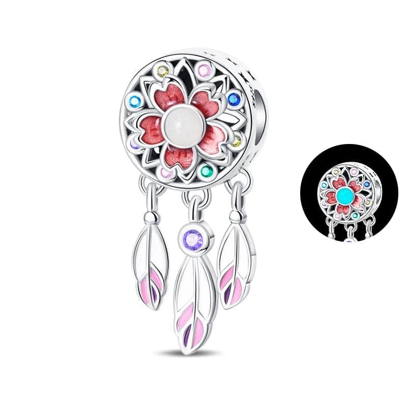 Liora Atelier Luminous Dreamcatcher Dangle Charm