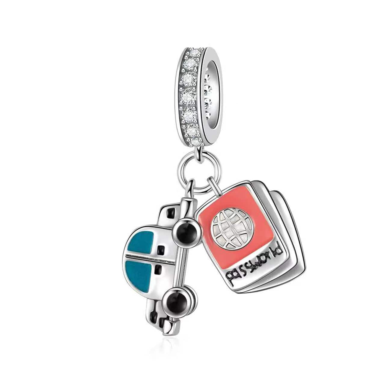 Liora Atelier Luminous Passport & Car Travel Dangle Charm