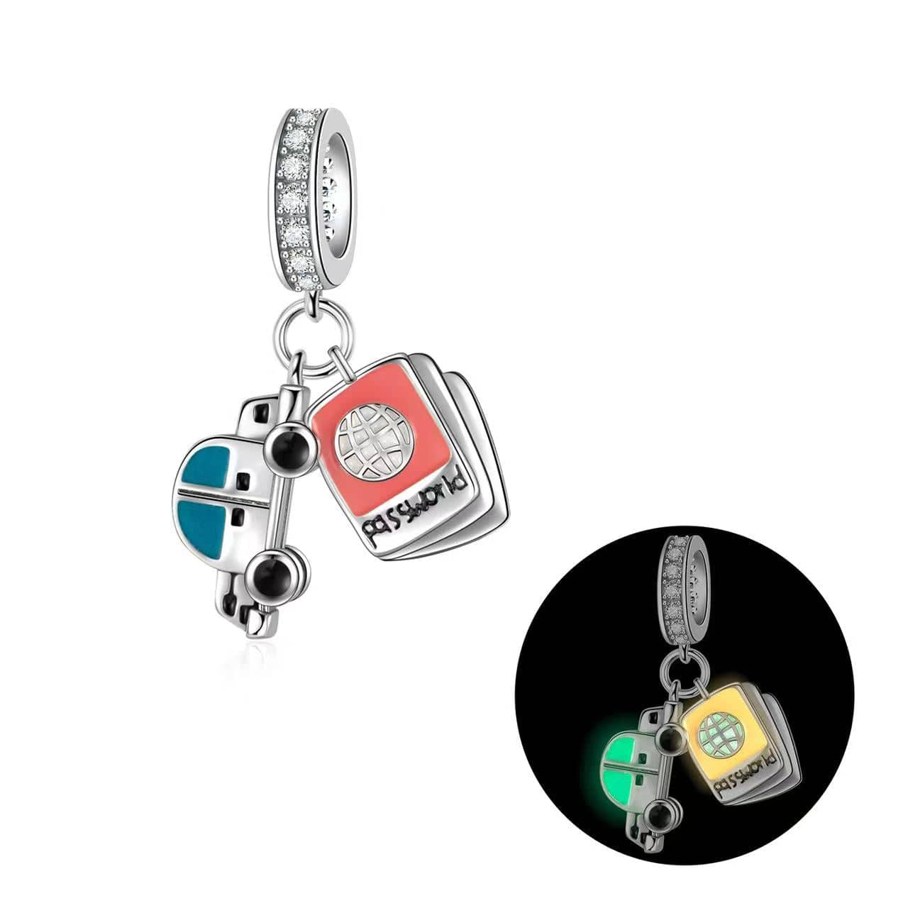 Liora Atelier Luminous Passport & Car Travel Dangle Charm