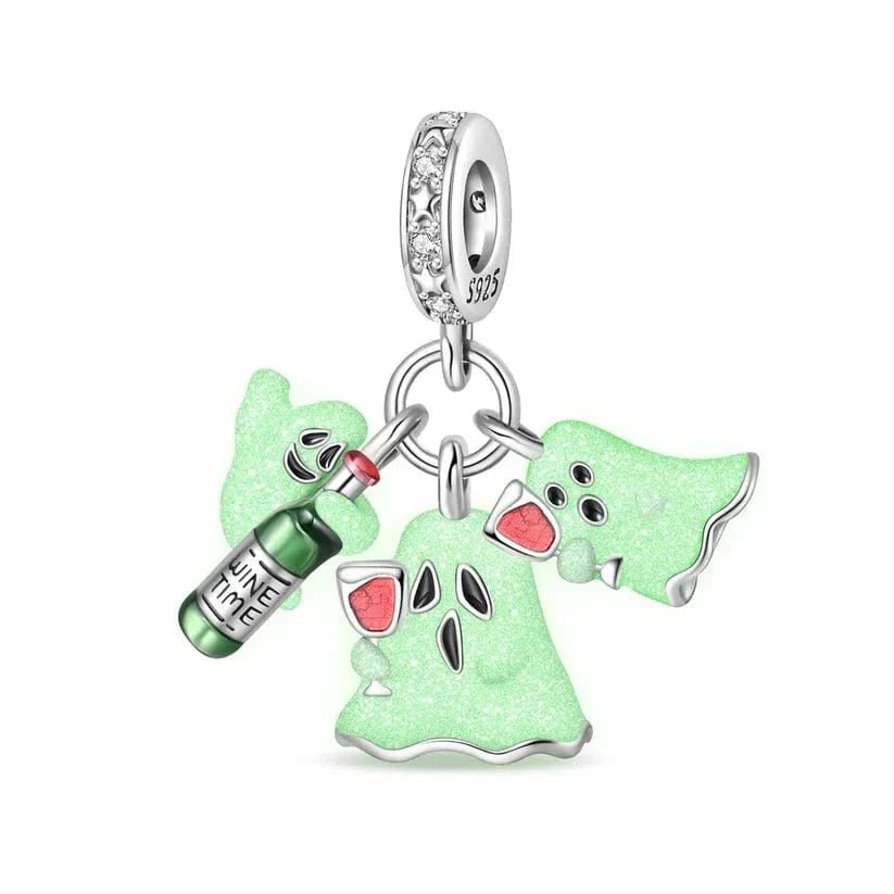 Liora Atelier Luminous Wine Time Ghost Charm