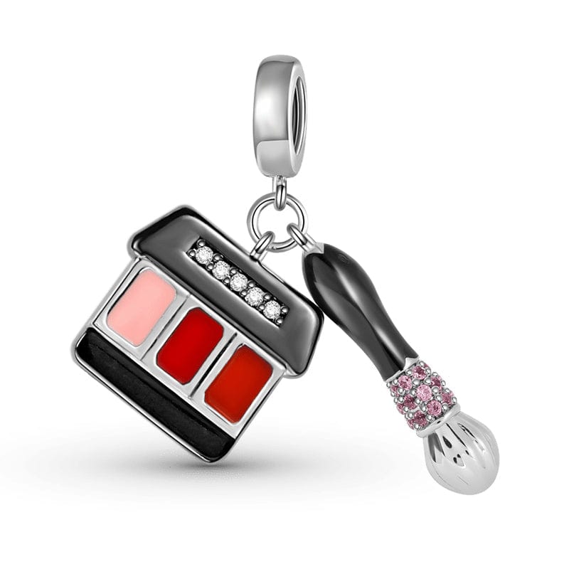 Liora Atelier Makeup Palette & Brush Beauty Essentials Dangle Charm