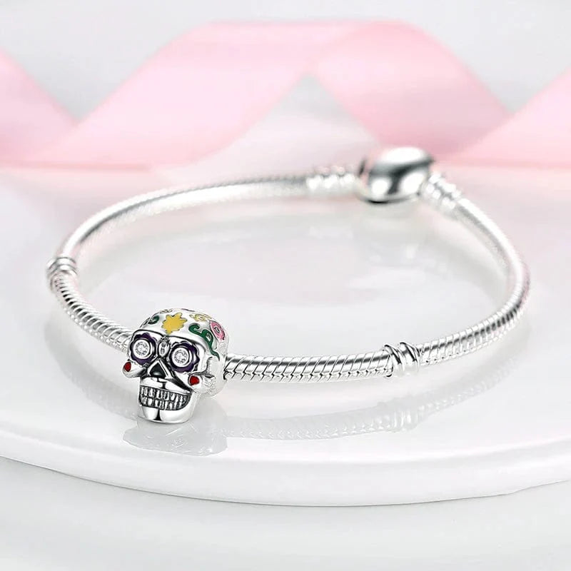 Liora Atelier Mexican Style Skull Charm
