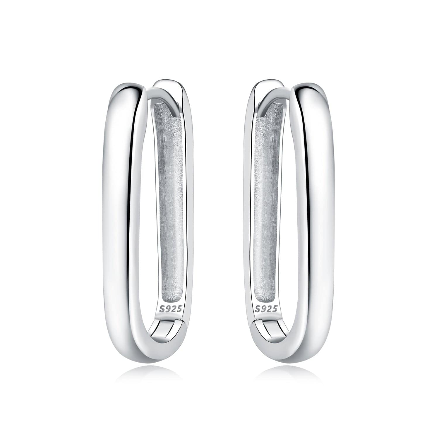 Liora Atelier Minimalist Sleek Hoop Earrings