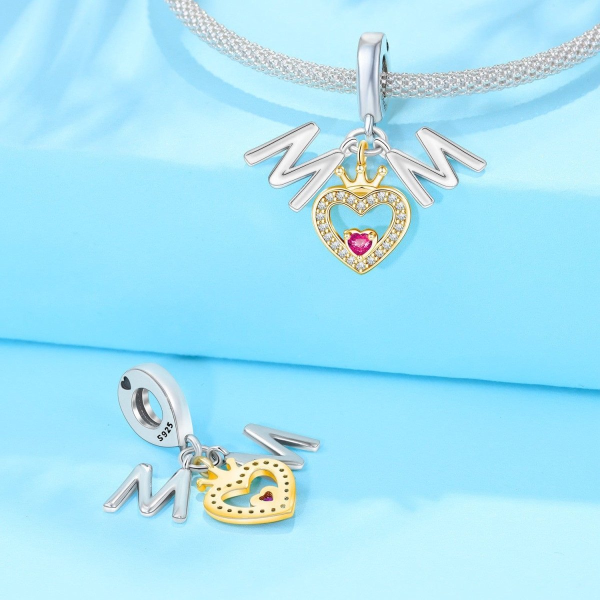 Liora Atelier Mom Queen's Heart with Crown Charm