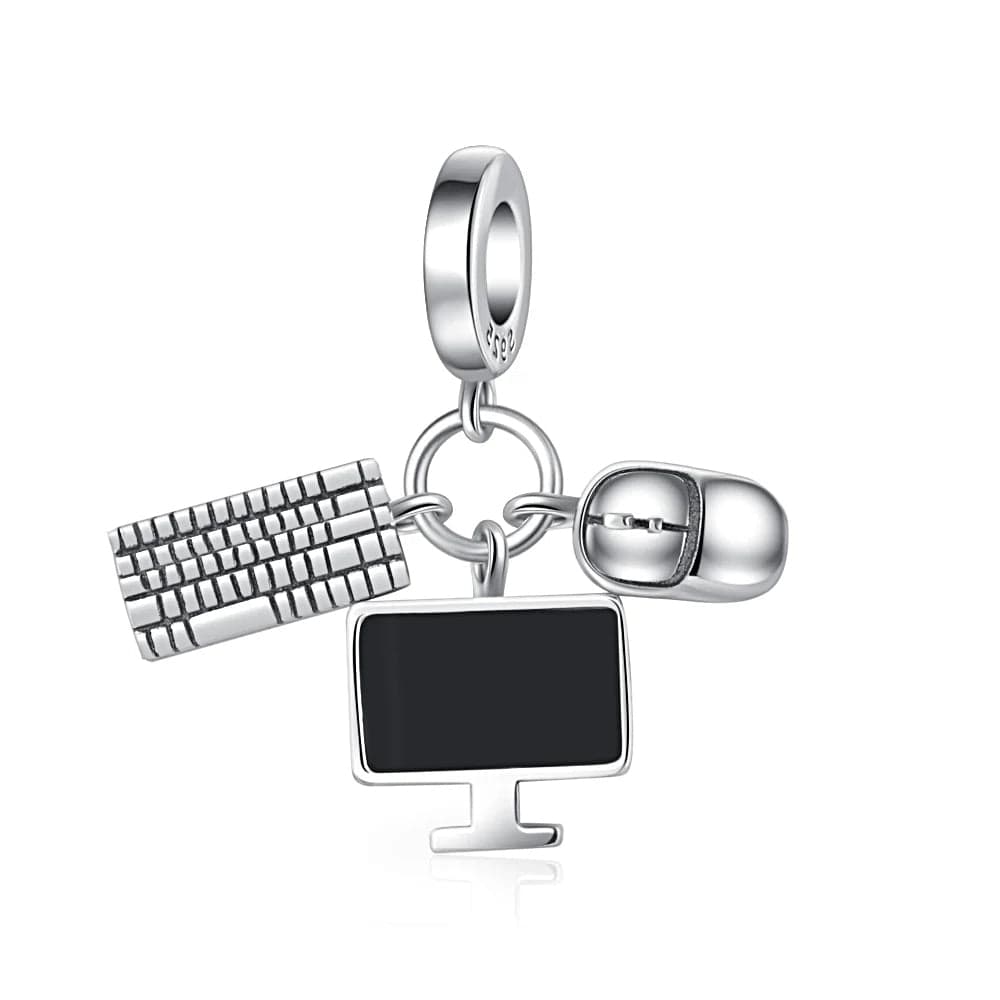 Liora Atelier Monitor Mouse and Keyboard Dangle Charm