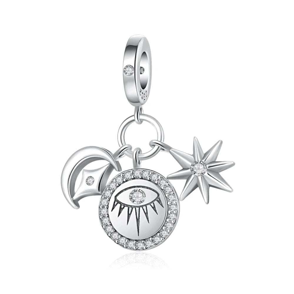 Liora Atelier Moon Eye and Star Dangle Charm