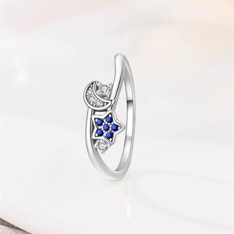 Liora Atelier Moon & Star Crystal Ring