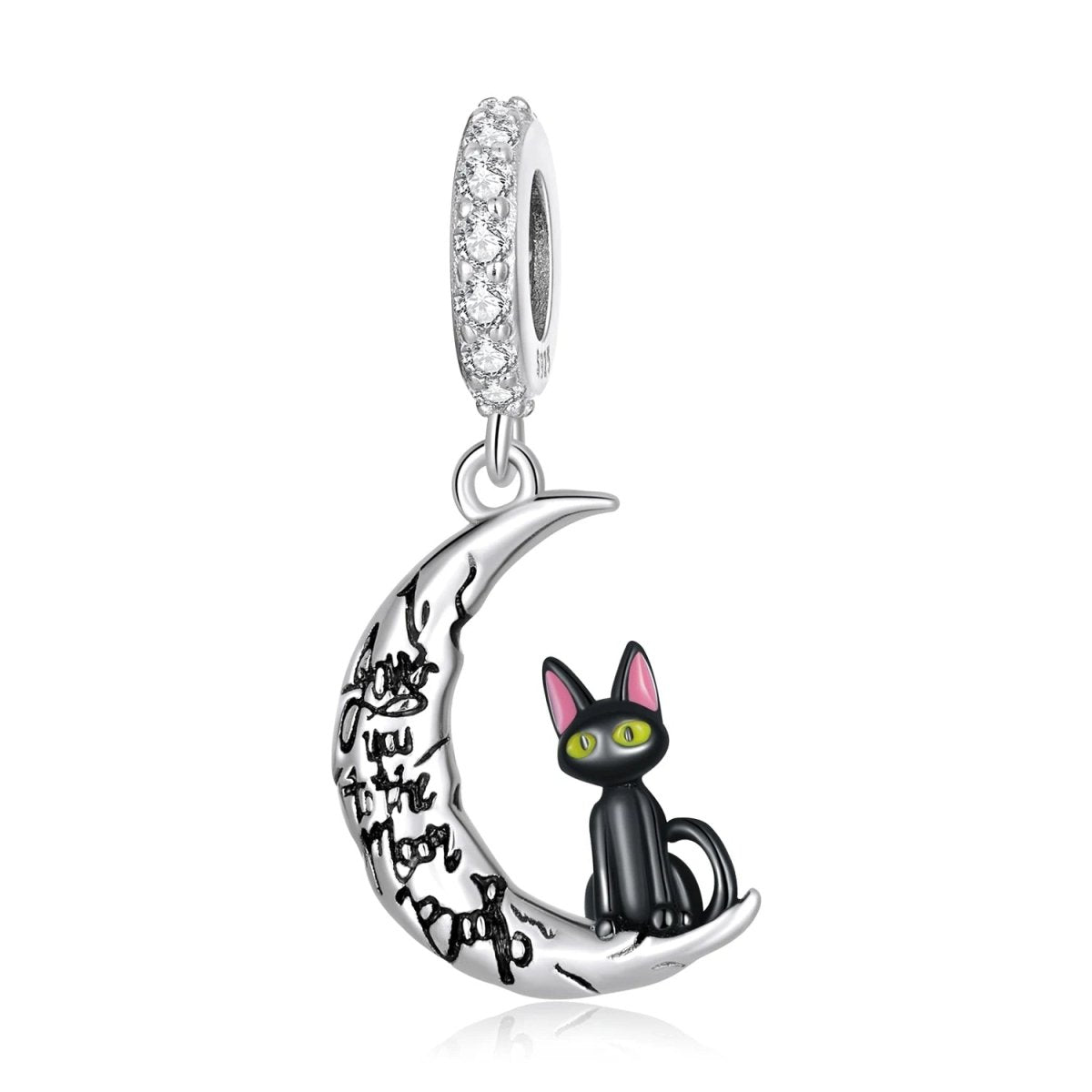 Liora Atelier Moonlit Cat Dangle Charm