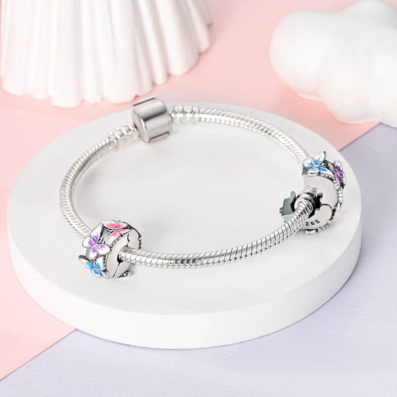 Liora Atelier Multicolour Butterfly Clip Charm