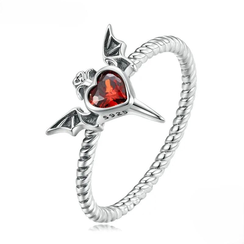 Liora Atelier Mysterious Dark Wings Braided Ring