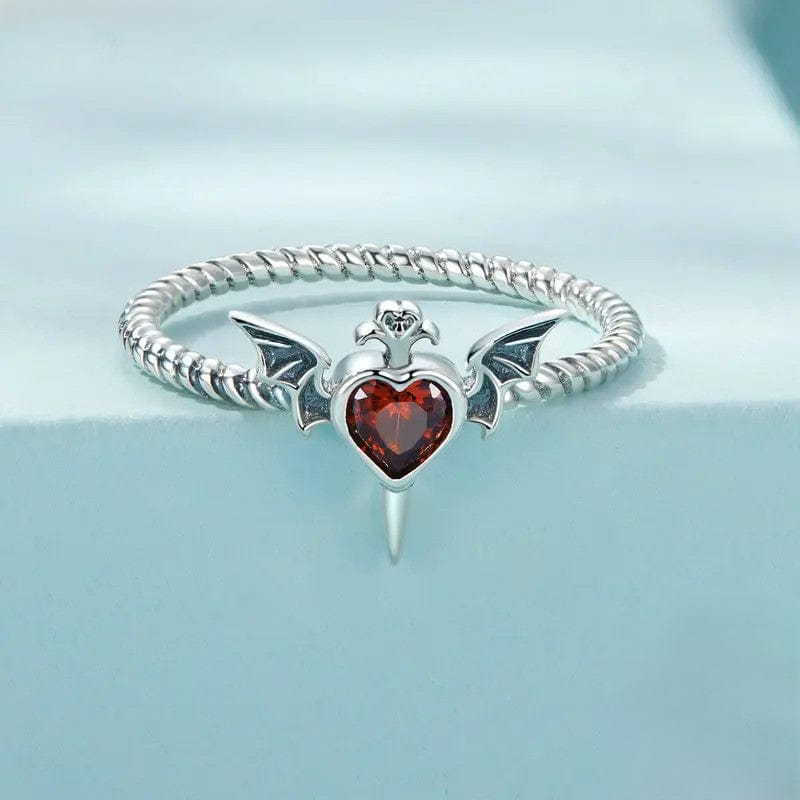 Liora Atelier Mysterious Dark Wings Braided Ring