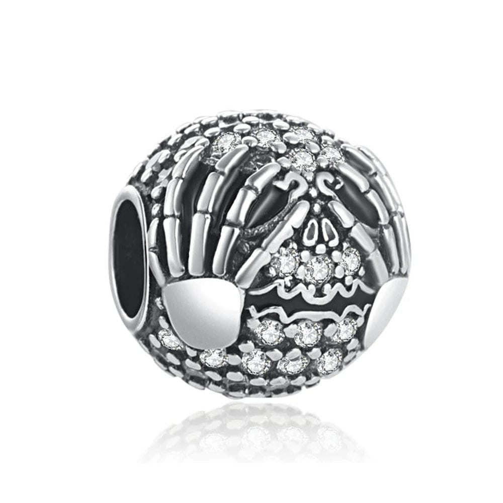Liora Atelier Sparkling Jack Skull Charm