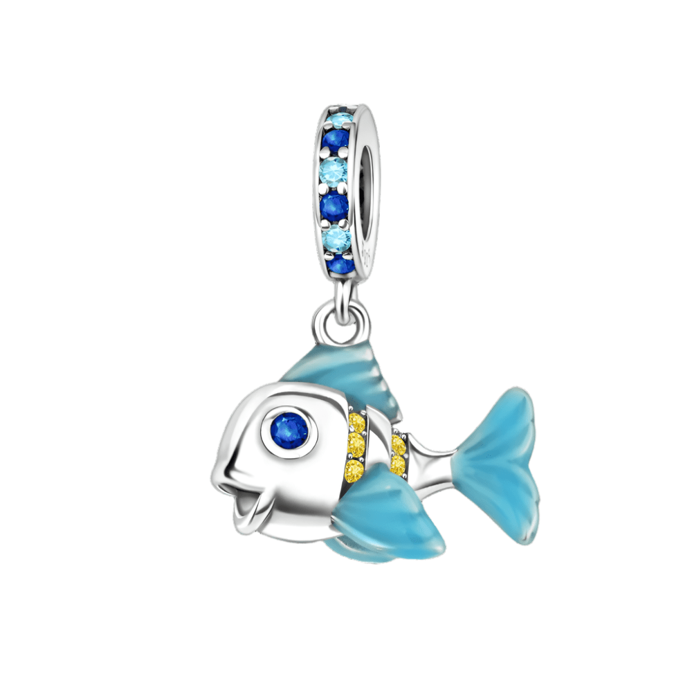 Liora Atelier Ocean Blue Fish Charm