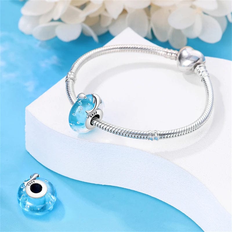 Liora Atelier Ocean Blue Glass Charm