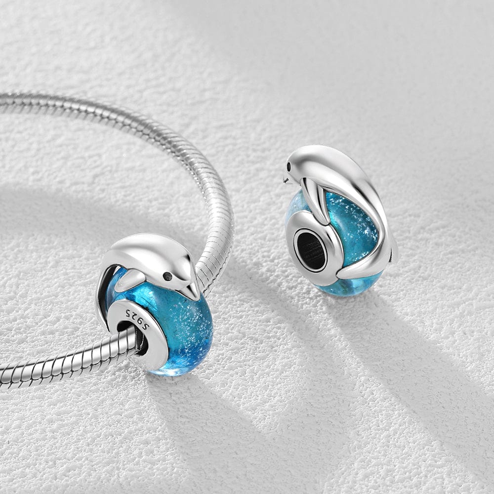 Liora Atelier Ocean Dolphin Embrace Blue Charm