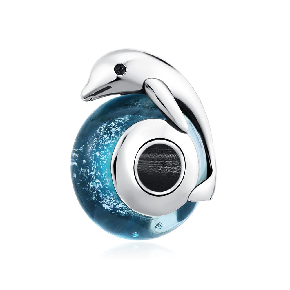 Liora Atelier Ocean Dolphin Embrace Blue Charm