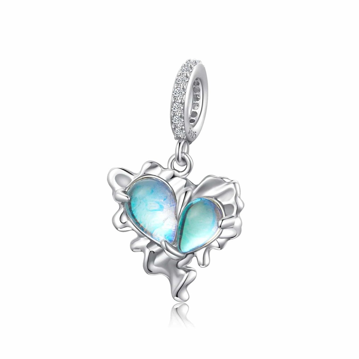 Liora Atelier Ocean Glow Heart Dangle Charm