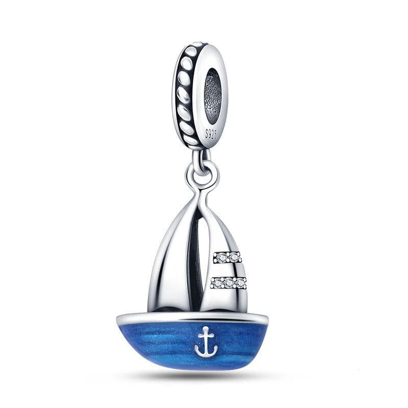 Liora Atelier Ocean Sail Boat Dangle Charm