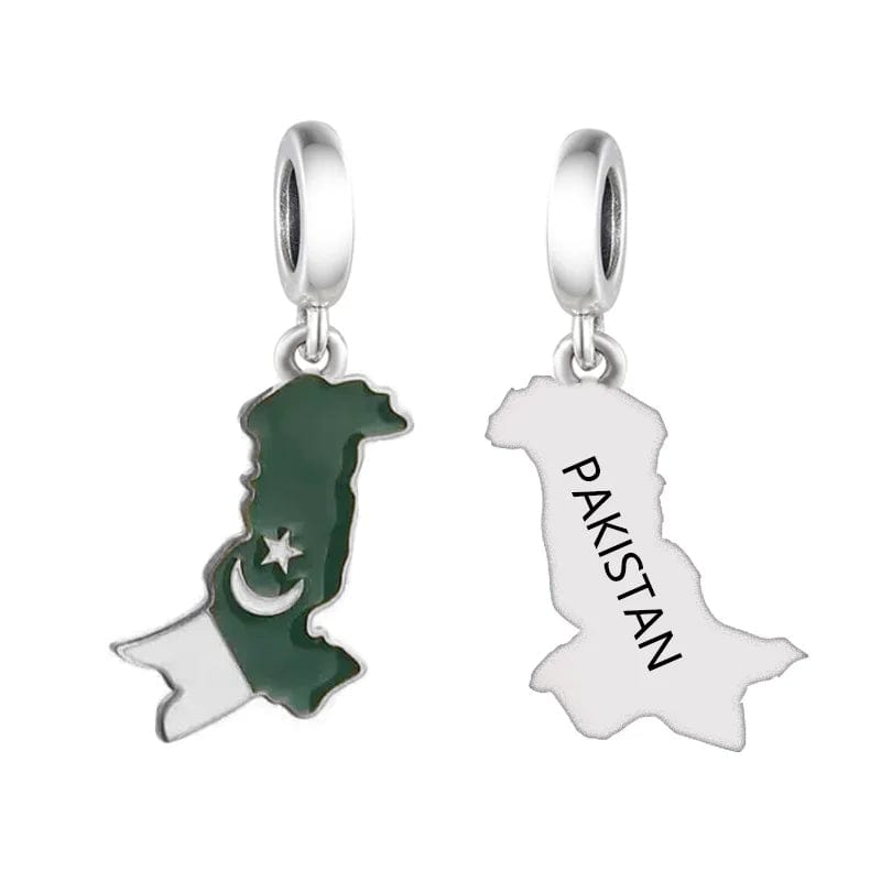 Liora Atelier Pakistan Map Dangle Charm