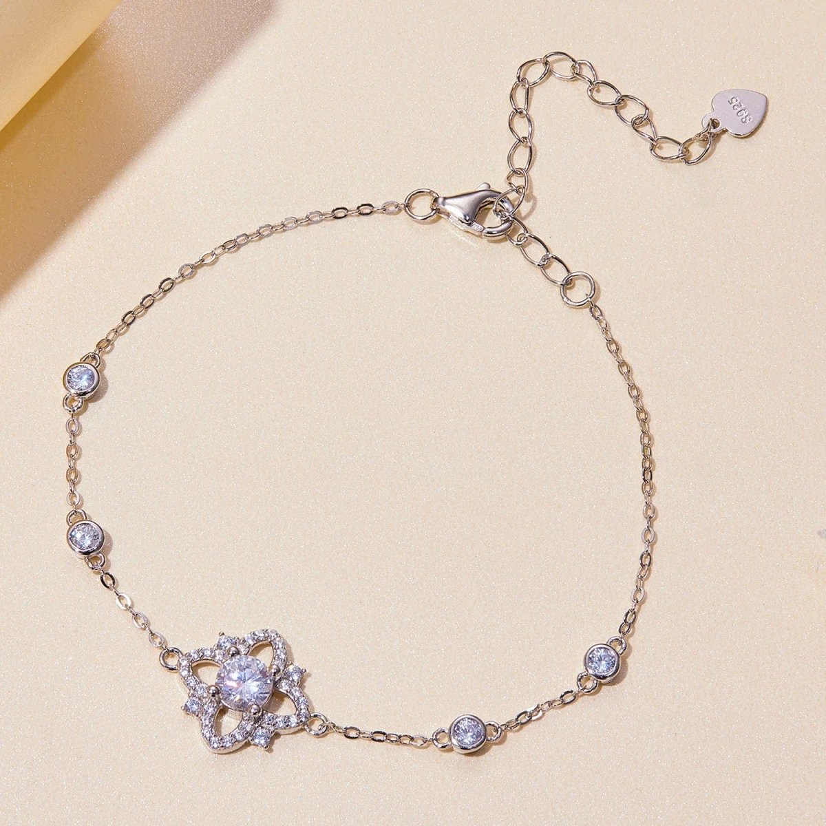 Liora Atelier Pangama Moissanite Flower Bracelet