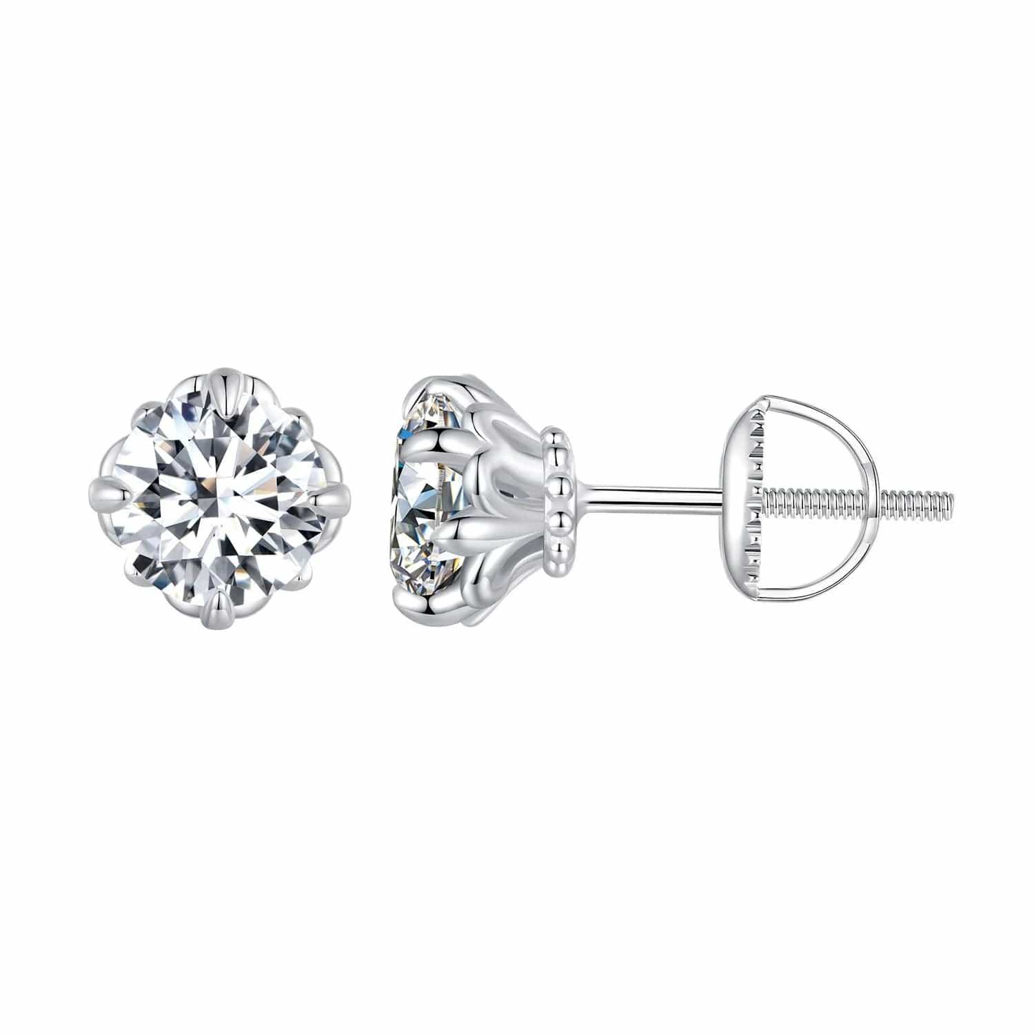 Liora Atelier Pangama Moissanite Stud Earrings