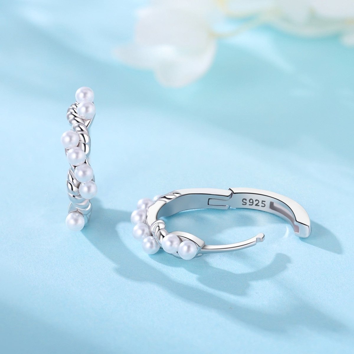 Liora Atelier Pearl Twist Hoops