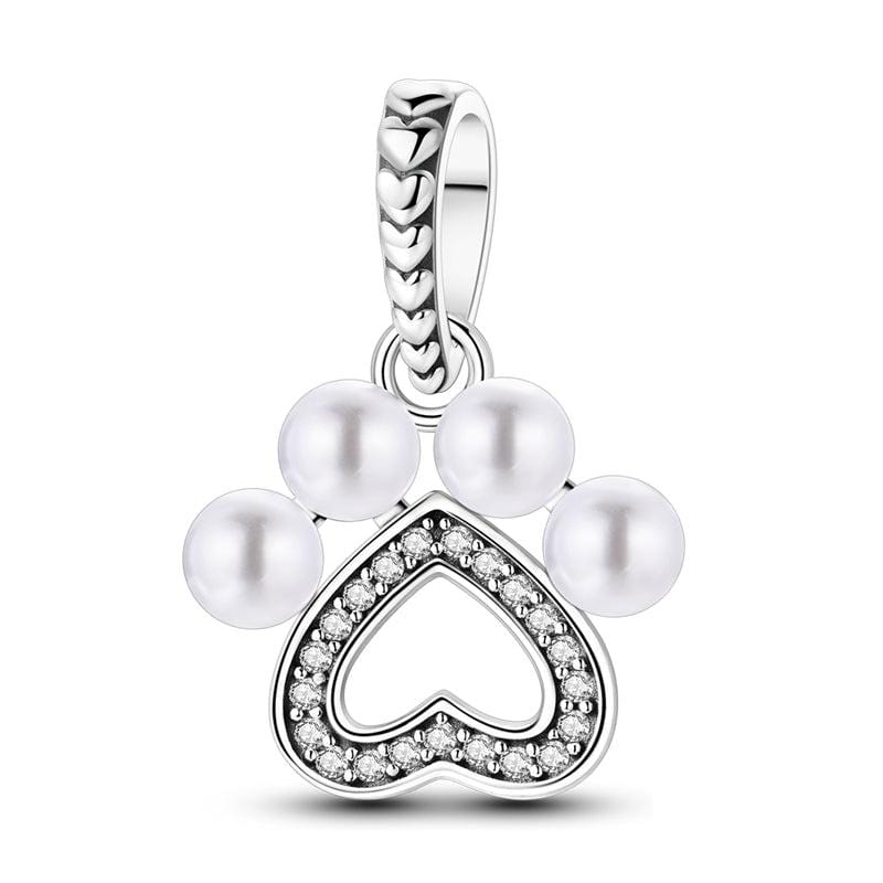 Liora Atelier Pet Pearl Paw Dangle Charm