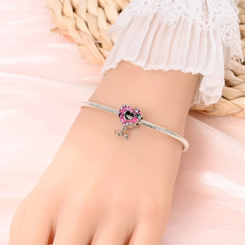 Liora Atelier Pink Heart Donut Love Charm
