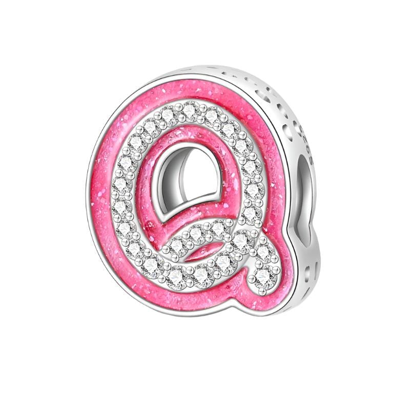 Liora Atelier Pink Letter A~Z Alphabet Charm
