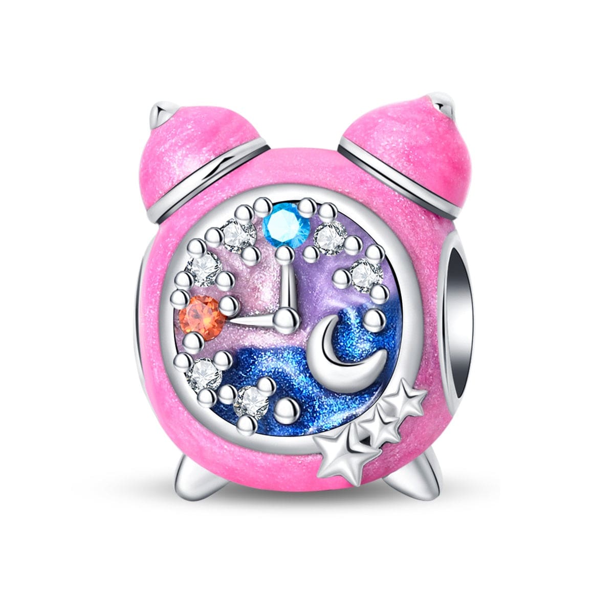 Liora Atelier Pink Night Sky Clock Charm