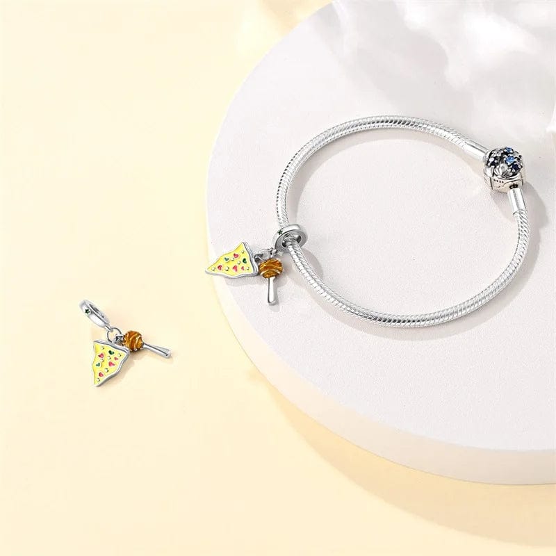 Liora Atelier Pizza Slice and Meatball Double Dangle Charm