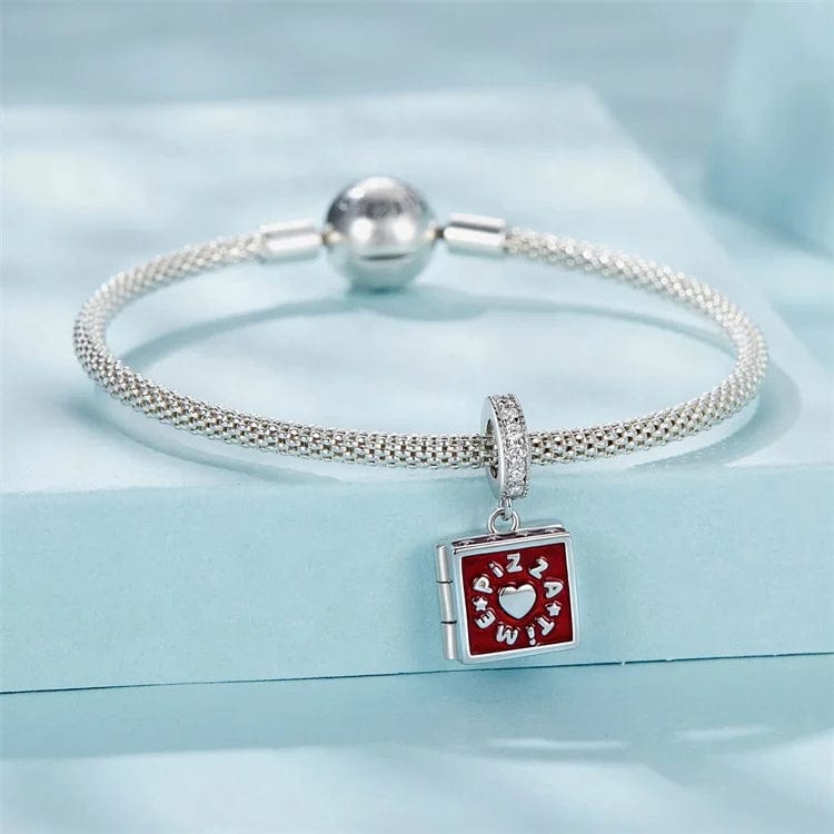 Liora Atelier Pizza Time Box Dangle Charm