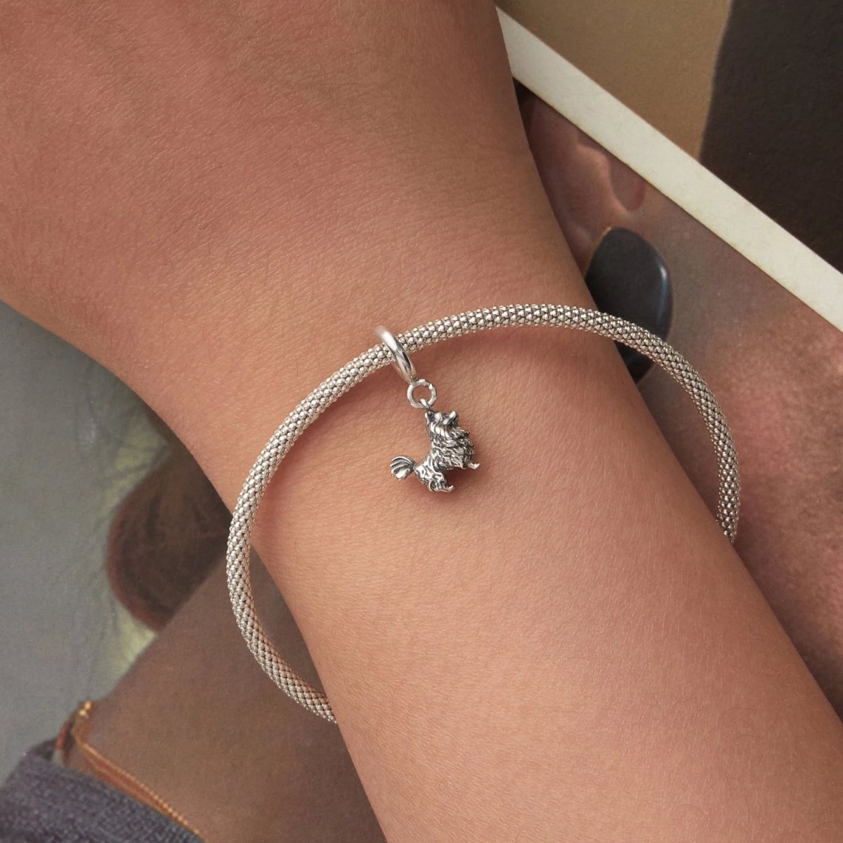 Liora Atelier Pomeranian Dog Dangle Charm