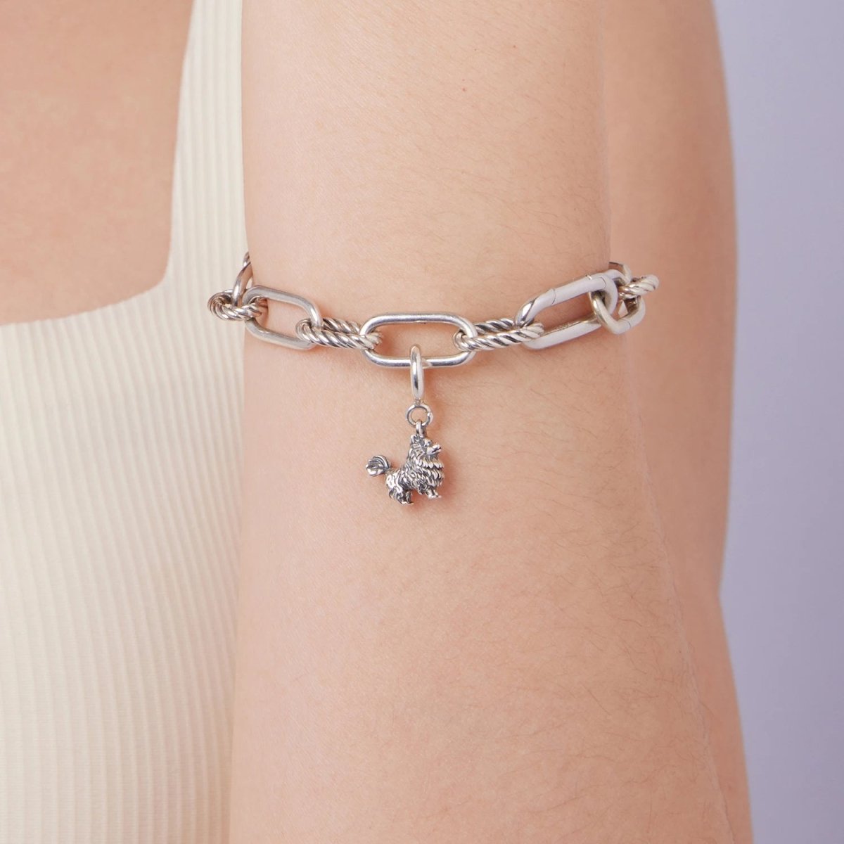 Liora Atelier Pomeranian Dog Dangle Charm