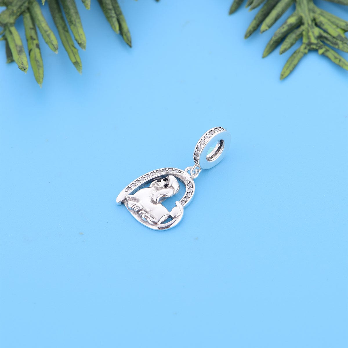 Liora Atelier Poodle Puppy Heart Charm